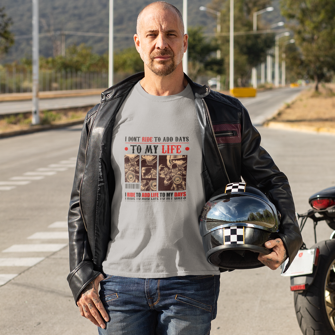 Ride to add Life T-Shirt