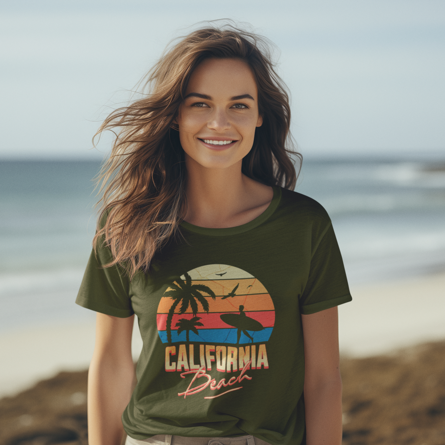 California Beach Unisex T-Shirt