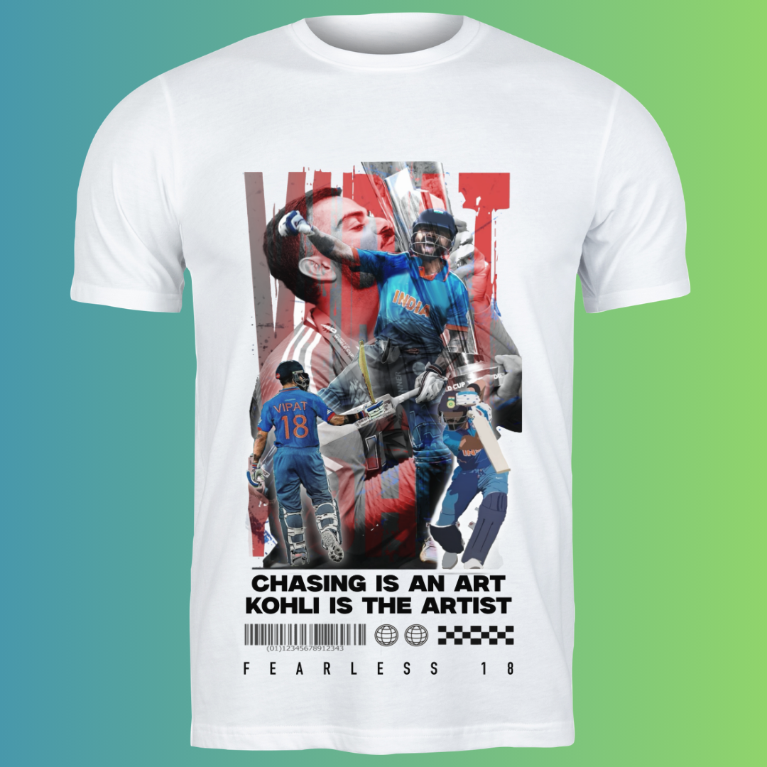 Virat Kohli Fearless 18 T-Shirt