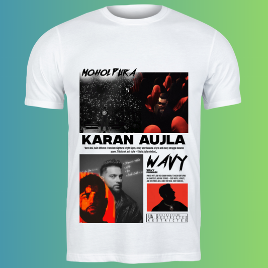 Karan Aujla Mohol Pura Wavy T-Shirt