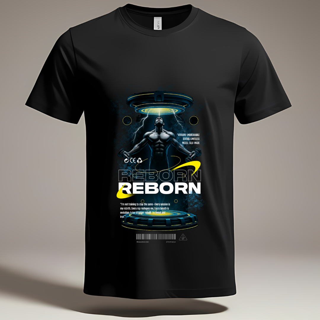 Reborn Gym Motivation Edition T-Shirt