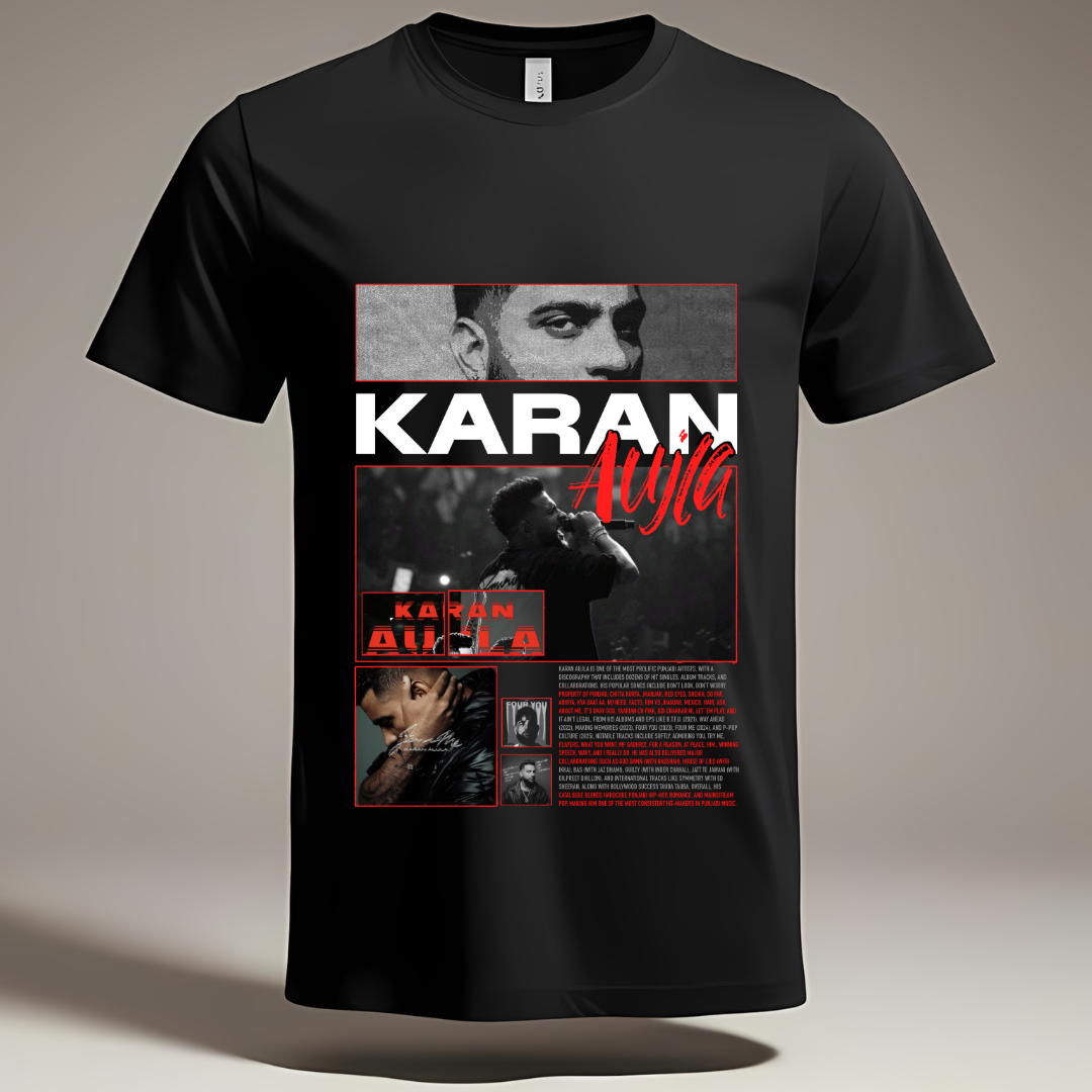 Karan Aujla Signature T-Shirt