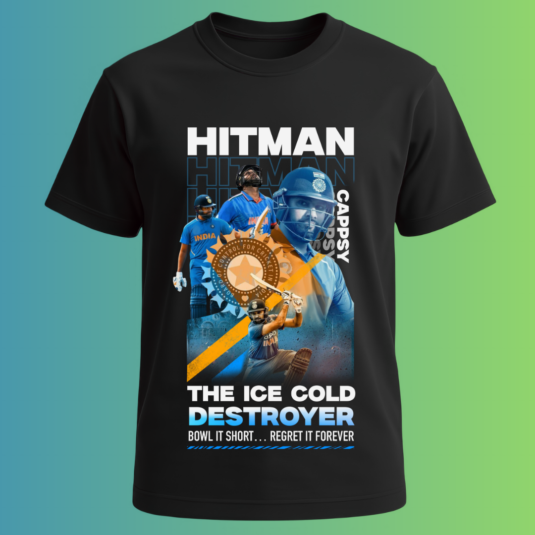 Hitman Rohit Sharma T-Shirt