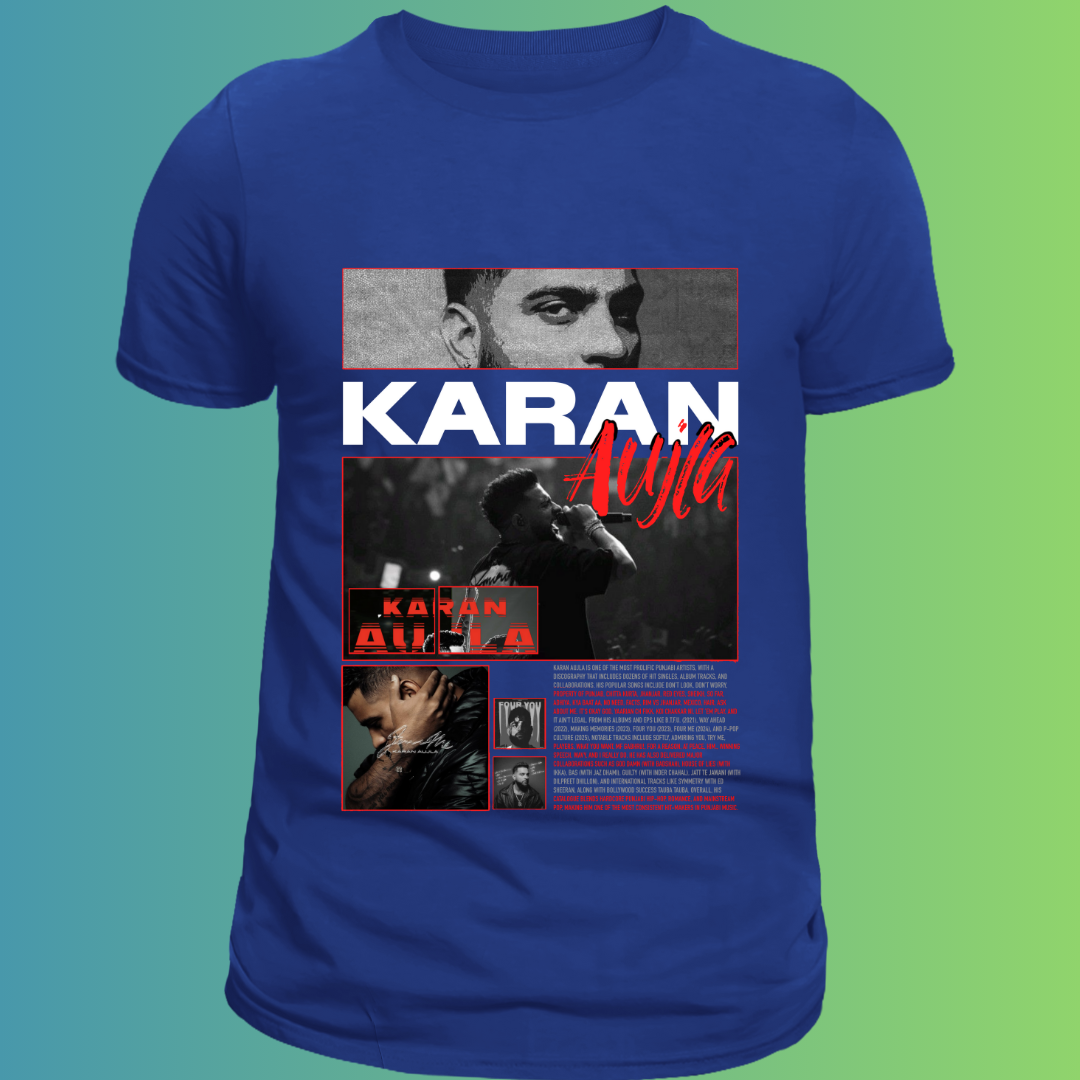 Karan Aujla Signature T-Shirt