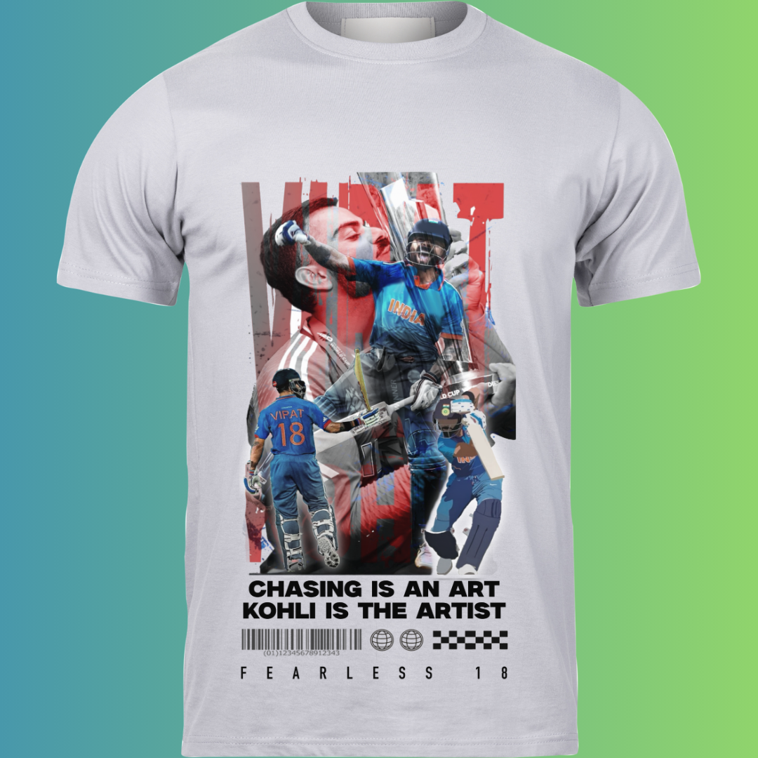 Virat Kohli Fearless 18 T-Shirt