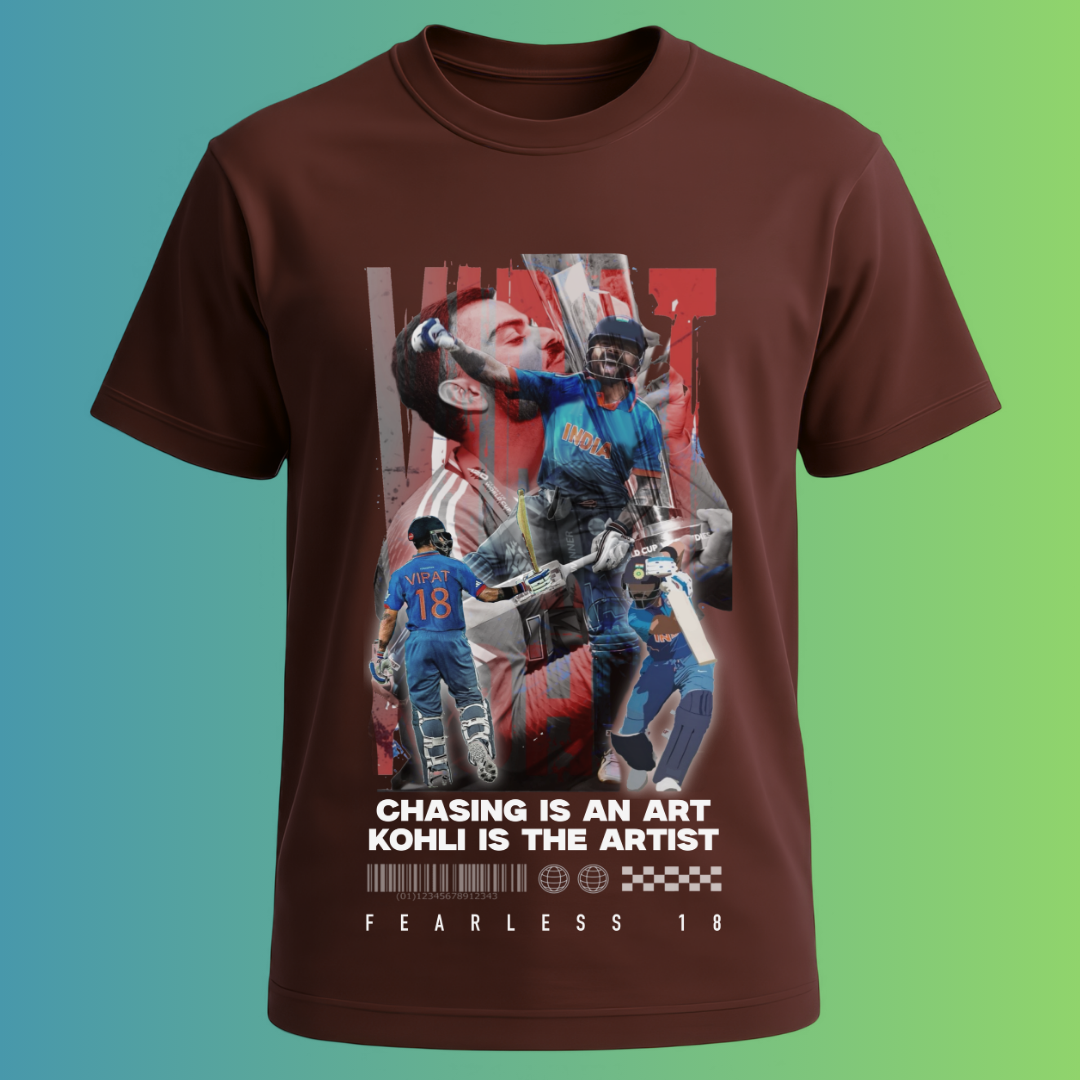 Virat Kohli Fearless 18 T-Shirt