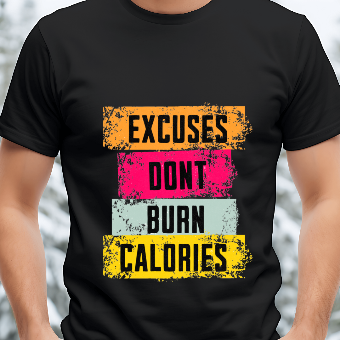 Excuses Don’t Burn Calories T-Shirt