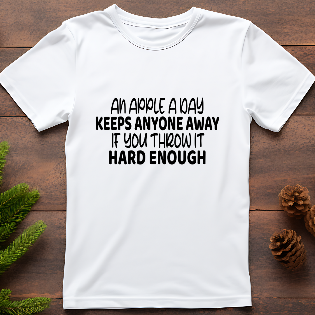An Apple A Day Quote T-Shirt