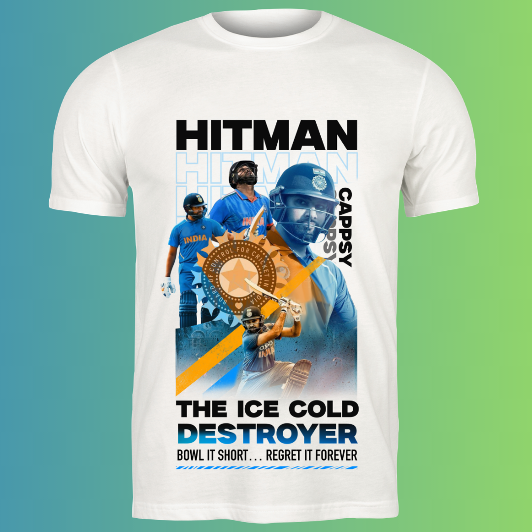 Hitman Rohit Sharma T-Shirt