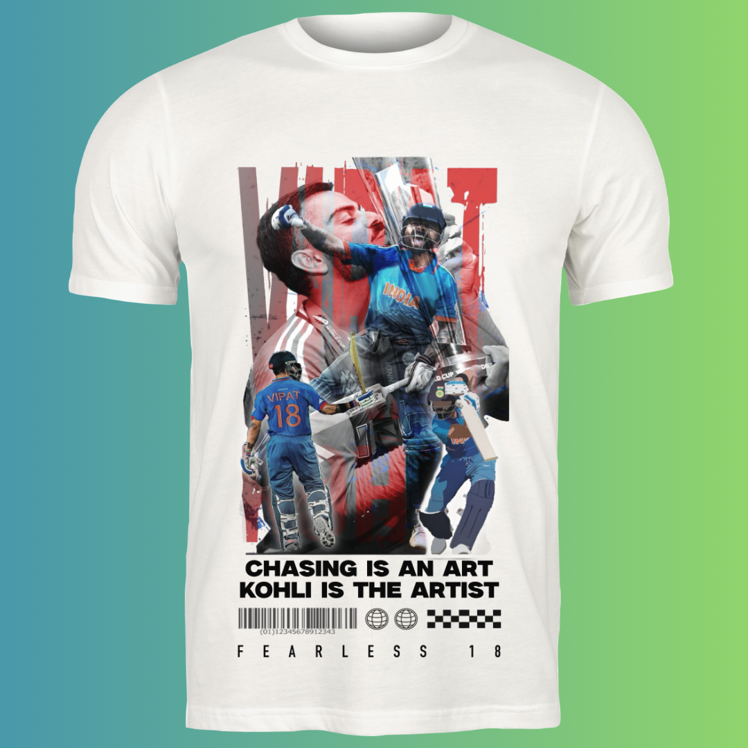 Virat Kohli Fearless 18 T-Shirt