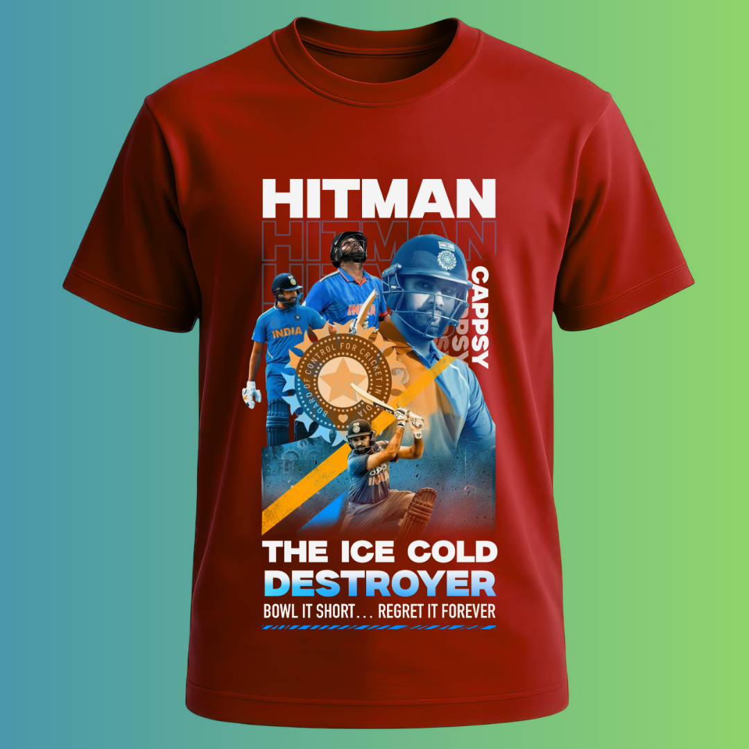 Hitman Rohit Sharma T-Shirt