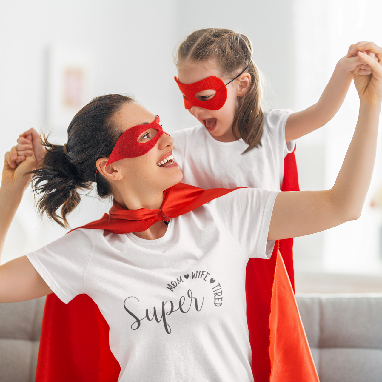 Super Mom Wife Tired T-Shirt