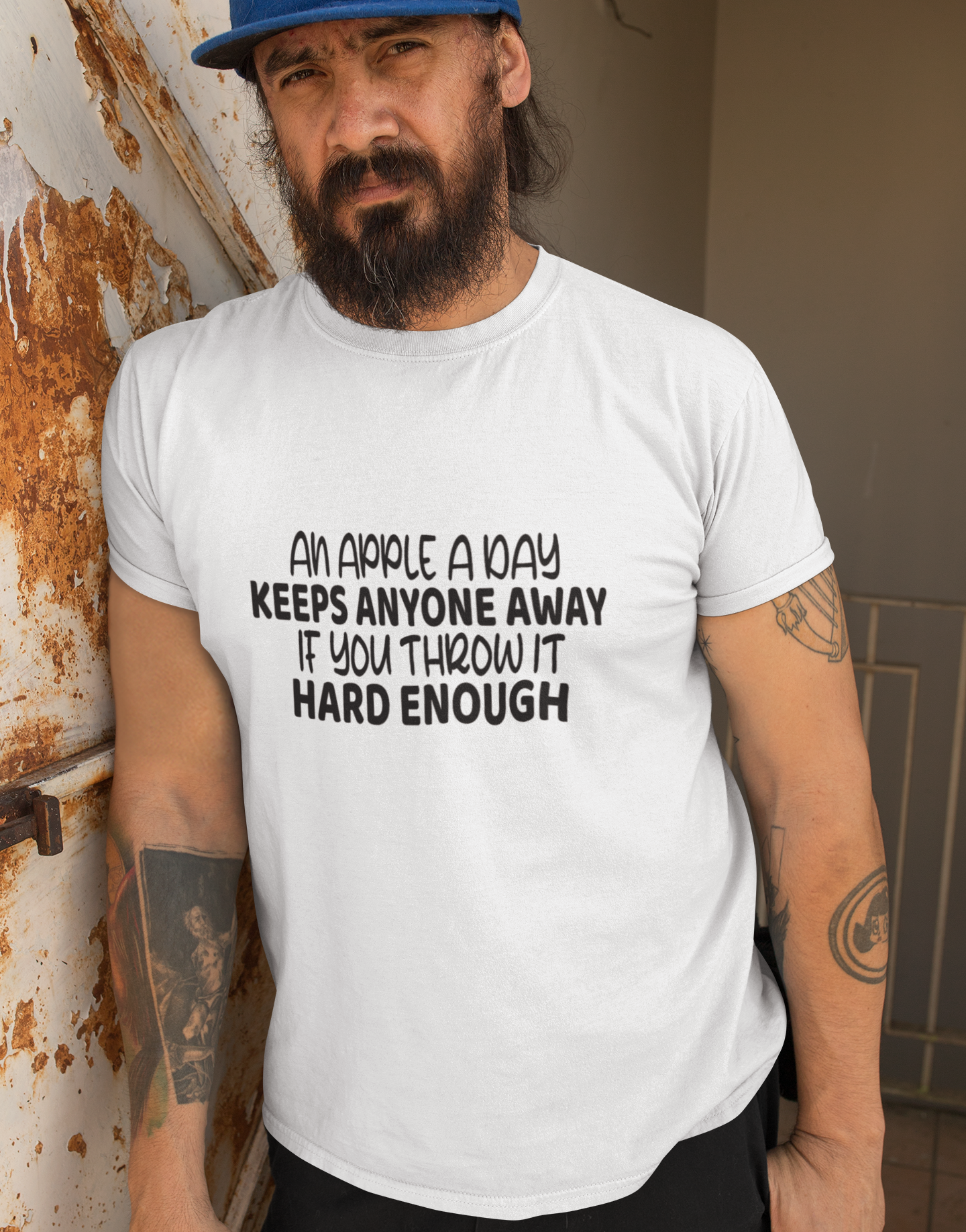 An Apple A Day Quote T-Shirt