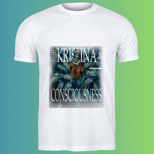 Shree Krishna Consciousness Spiritual T-Shirt